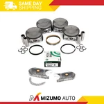 Pistons W/ Rings Fit 07-12 Nissan Altima Sentra Rouge 2.5 Dohc 16V QR25DE. Fixed Price $149.95.