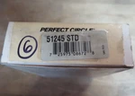 Perfect Circle 51245 Std Rings For Pistons 1980-84 Chevy V6 (O2-D3). Fixed Price $24.95.