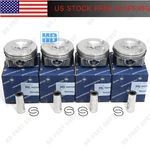 4X Engine Pistons & Rings 82.51MM 21MM For Vw Gti Passat Audi A3 2.0 Tfsi EA888. Fixed Price $120.00.