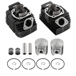 Top End Rebuild Kit Cylinder Pistons Rings Wrist Pins For Yamaha RD350 1973-1975. Fixed Price $80.99.