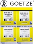 X4 Piston Rings Set Goetze Engine 08-501800-00 4PCS 82,5 (std). Fixed Price $80.75.